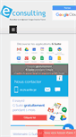 Mobile Screenshot of econsulting.fr