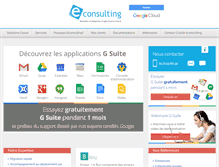 Tablet Screenshot of econsulting.fr