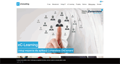 Desktop Screenshot of econsulting.pl